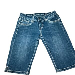 L.A. Idol Blue Ankle Cropped Jeans